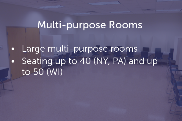Multipurpose Rooms